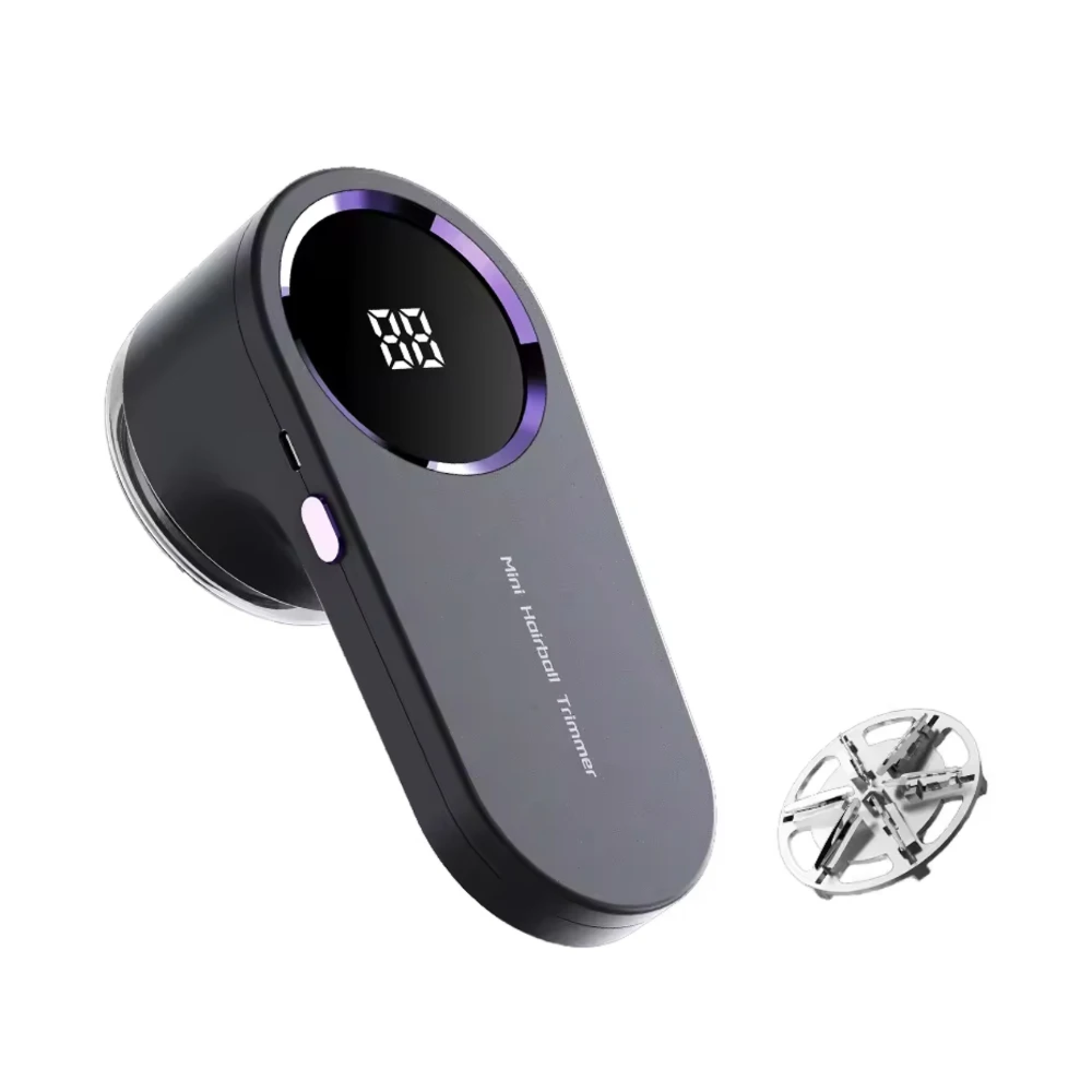 Gray helmet for bikers