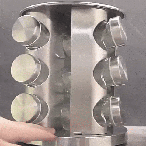 Porta condimento giratorio 12 piezas